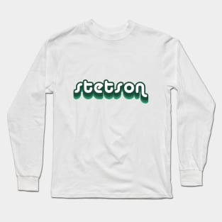 stetson retro bubble Long Sleeve T-Shirt